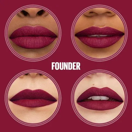 Batom Líquido Super Stay Maybelline - Matte Ink Music Collection