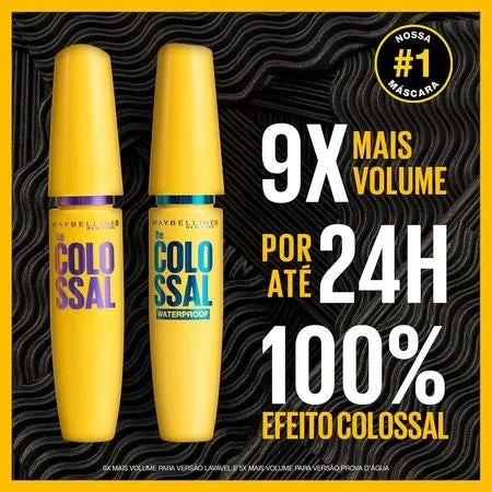 Máscara de Cílios Maybelline The Colossal Volum' Express Super Filme