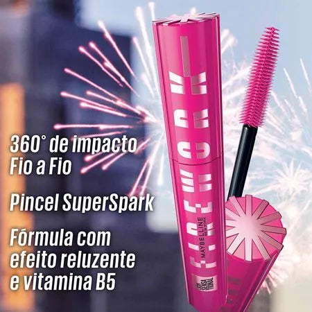 Máscara de Cílios Lavável Maybelline NY Lash Sensational Firework