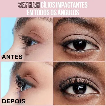 Máscara de Cílios Maybelline NY Lash Sensational Sky High Lavável